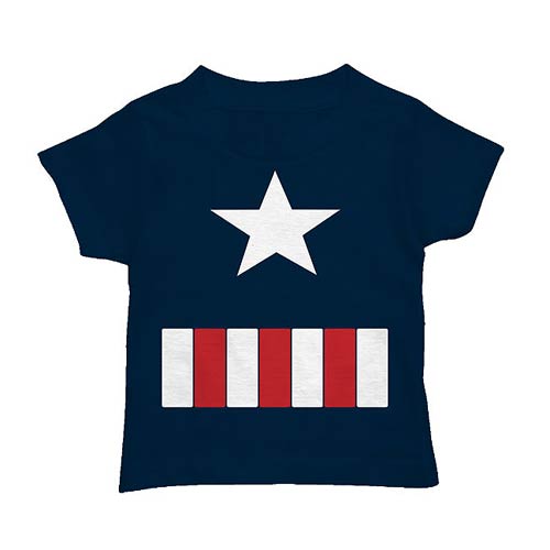 Captain America Toddler Costume T-Shirt